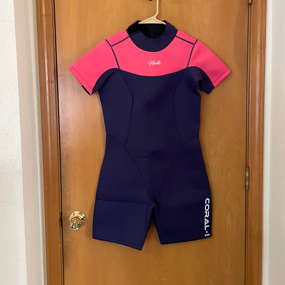 Womens 3mm neoprene shorty wetsuit